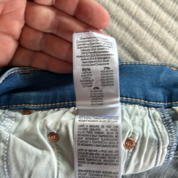 MOTHER Flare Blue Jeans - Picture 12 of 12